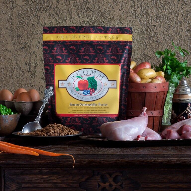 Fromm Hasen Duckenpfeffer Recipe Cat Food, 4-Lb