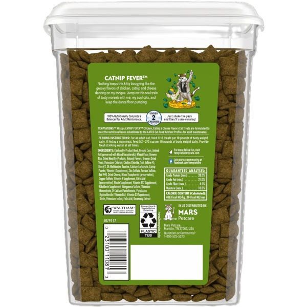 Temptations MixUps Catnip Fever Cat Treats, 16-Oz