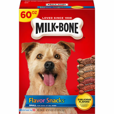Milk-Bone 60 oz Flavor Snacks Dog Biscuits