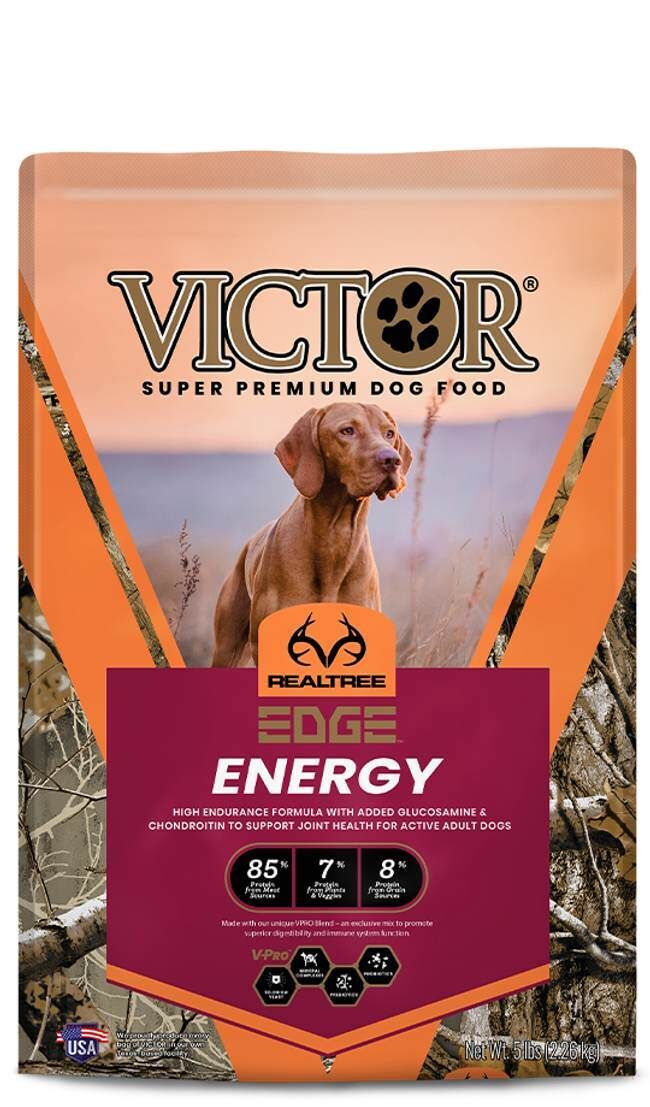 Victor Realtree Edge Energy Dog Food, 40-Lb