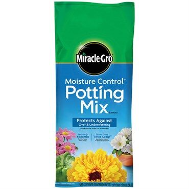 Miracle-Gro Moisture Control Garden Soil Potting Mix, 2-Cu Ft