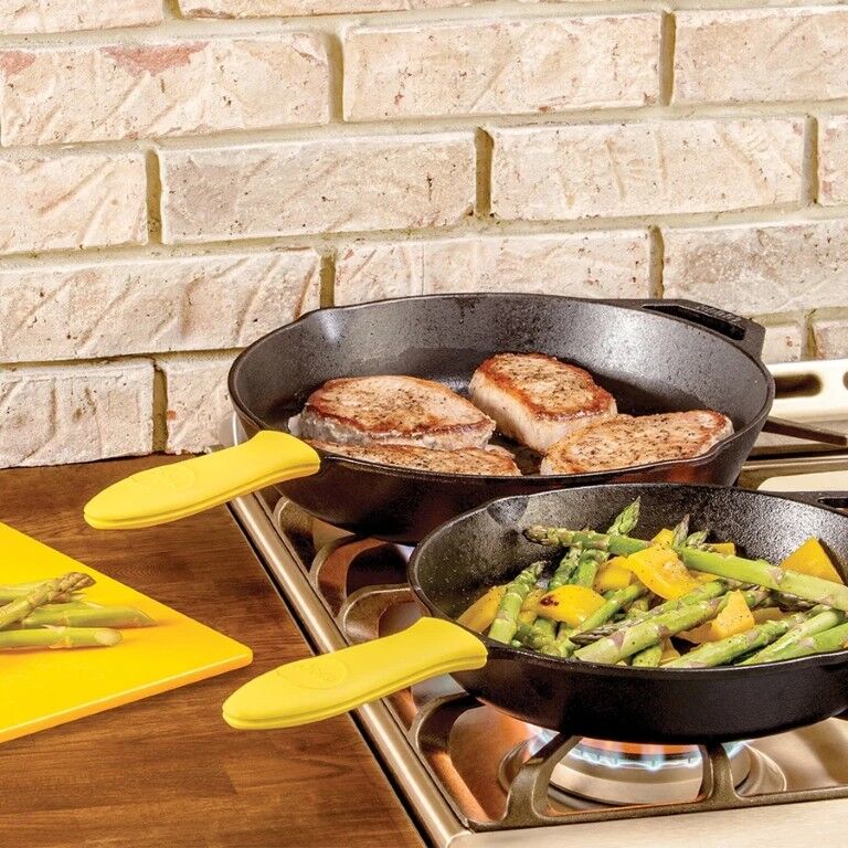 Lodge Cast Iron Silicone Yellow Handle Holder