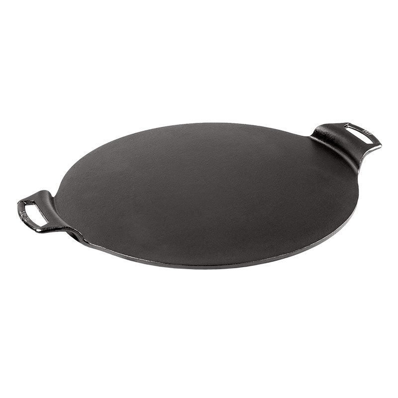 Lodge Seasoned Cast Iron Pizza Pan, 15-In