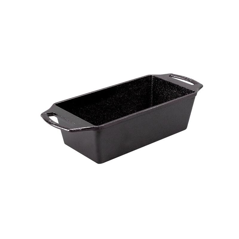 Lodge Seasoned Cast Iron Loaf Pan, 8.5-In x 4.5-In