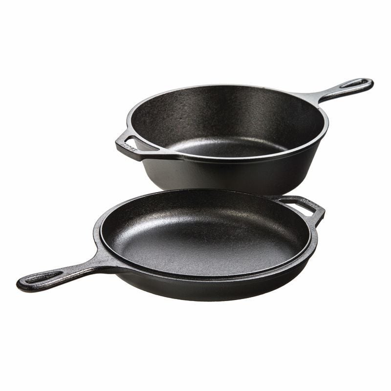 Lodge Cast Iron Combo Cooker, 3.2-Qt