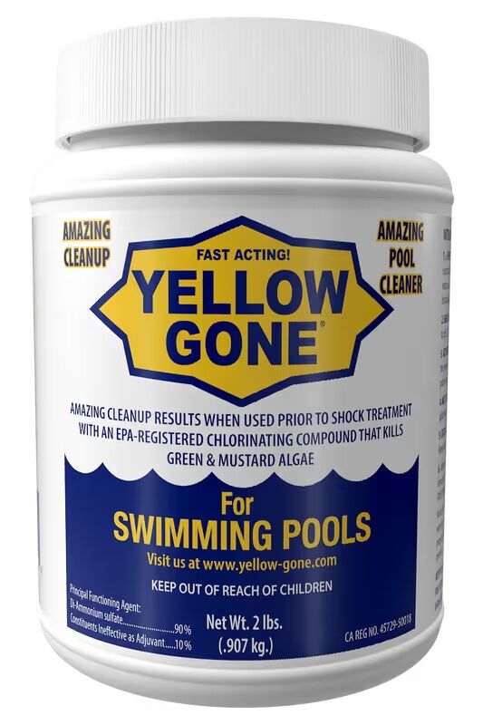 Yellow Gone Pool Cleaner, 2-Lb