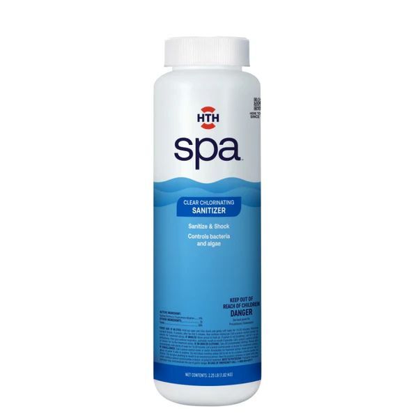 HTH Clear Chlorinating Sanitizer: Hot Tub Sanitizer, 2.25-Lb