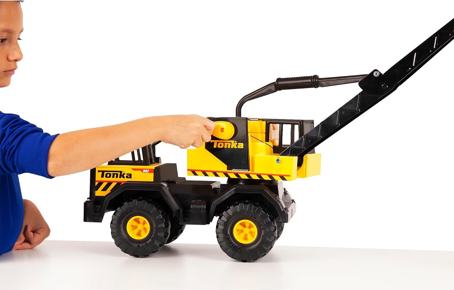 Tonka Steel Classics Mighty Crane - Construction Toys | Tonka