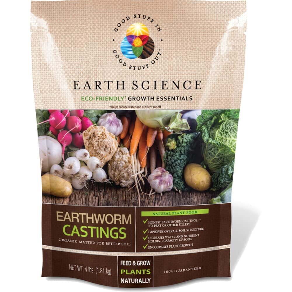 Earth Science Earthworm Castings, 4 lb.