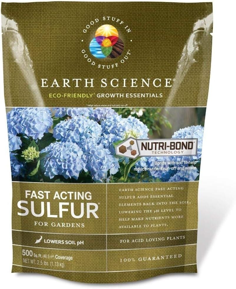 Earth Science Fast Acting Sulfur, 2.5 lb.
