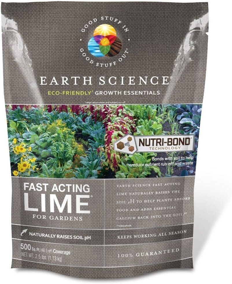 Earth Science Fast Acting Lime, 2.5 lb.