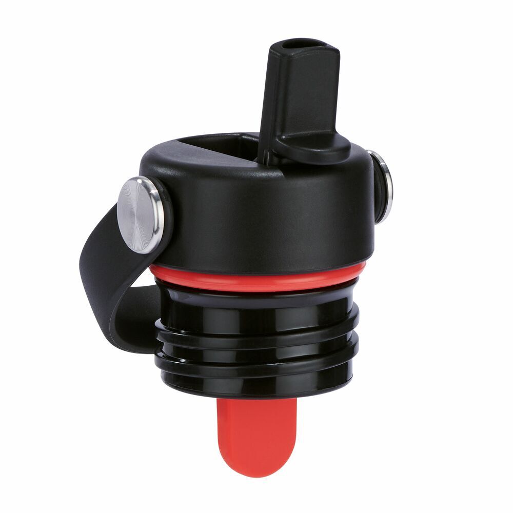 Hydro Flask Standard Mouth Flex Straw Lid, Black