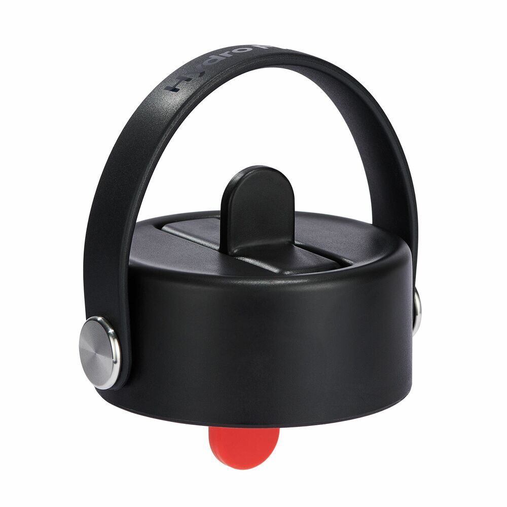 Hydro Flask Wide Mouth Flex Straw Cap, Black