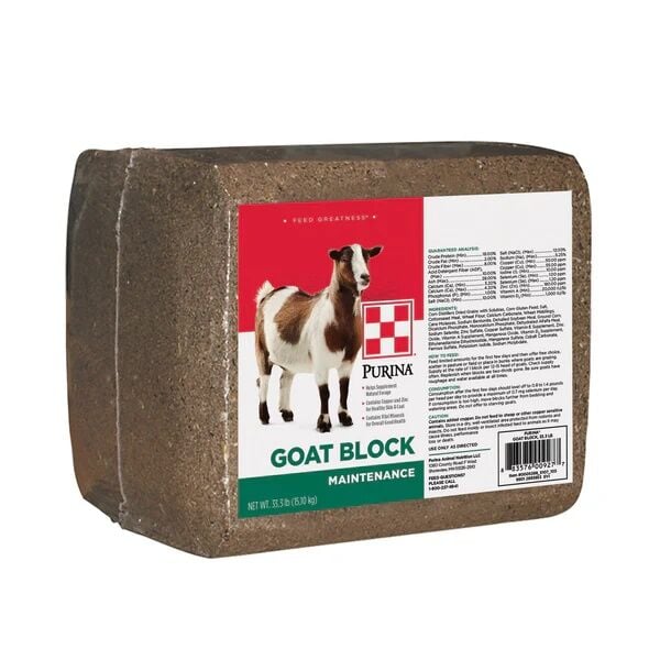Purina Goat Block, 33.3 lb.