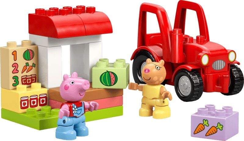 LEGO DUPLO Peppa Pig Tractor And Market