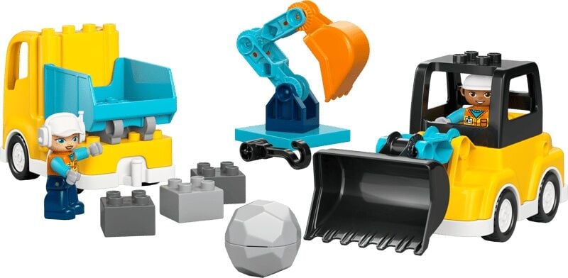 LEGO DUPLO 3-In-1 Construction Vehicles