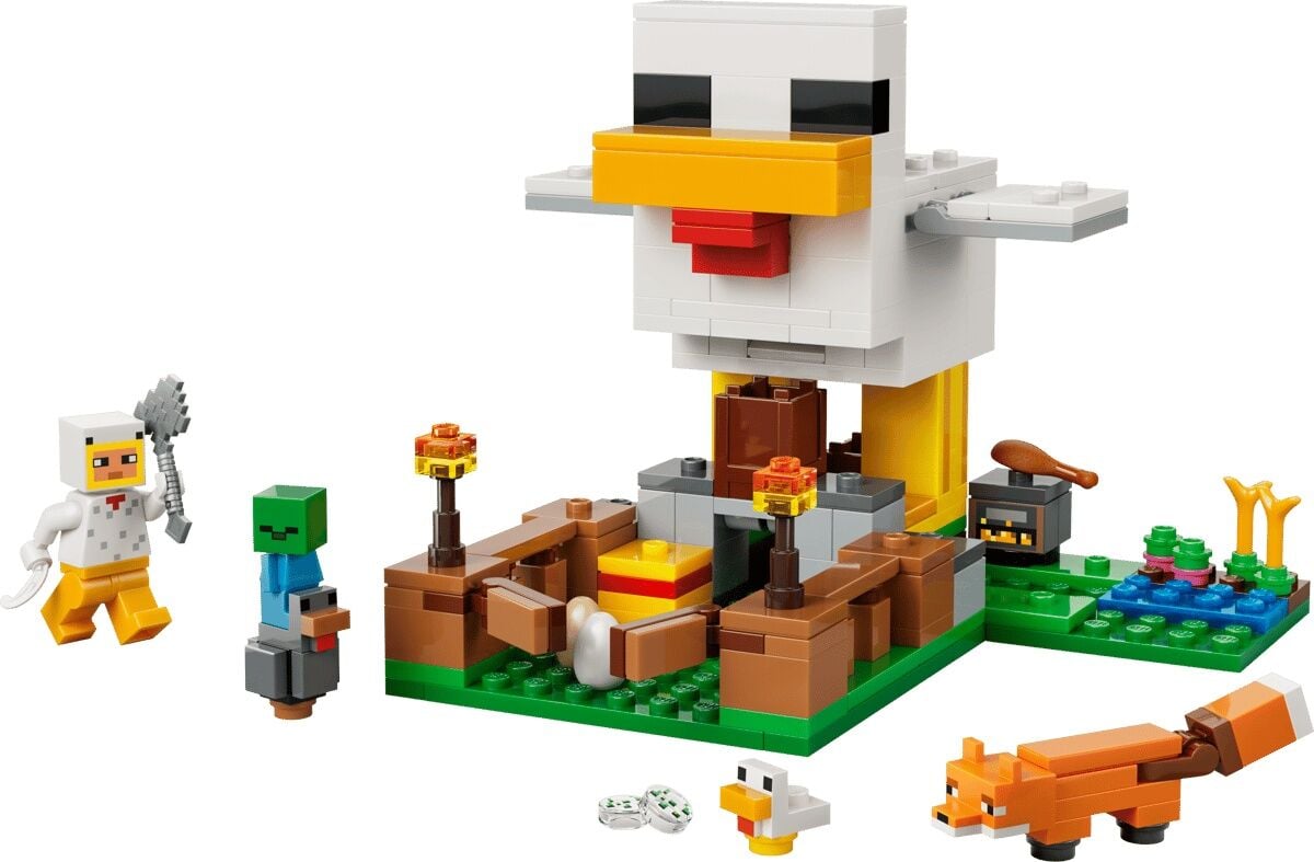 LEGO Minecraft Chicken Farm