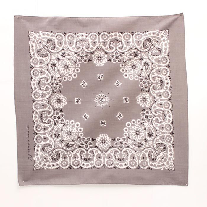 M & F Western Charcoal Bandana