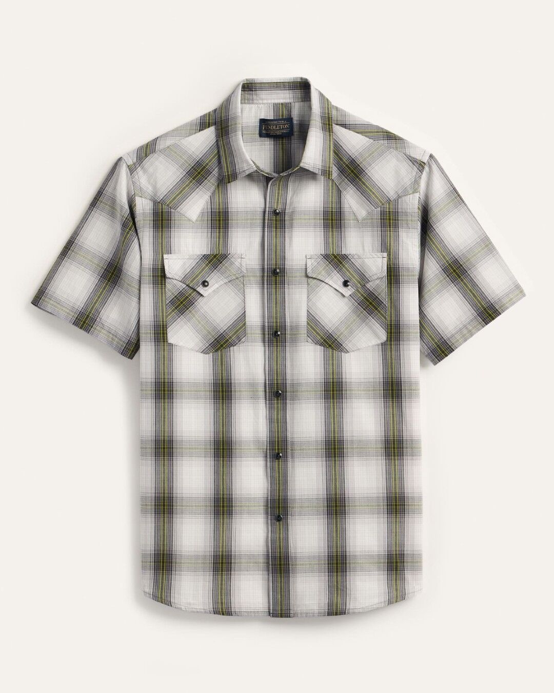 Pendleton Men's Short-Sleeve Plaid Frontier Shirt