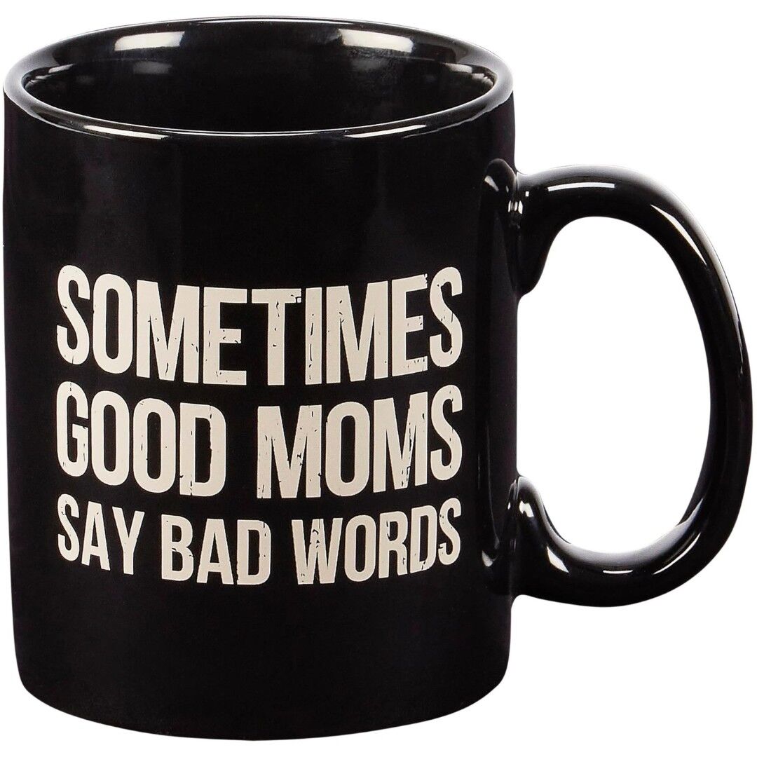 Primitives By Kathy Say Bad Words Mug, 18 oz.
