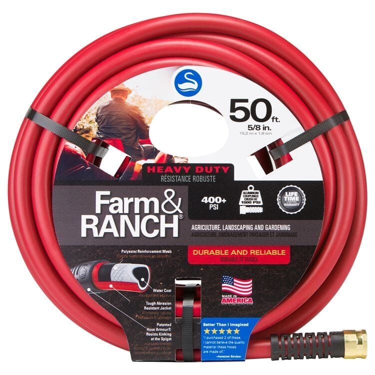 Swan Farm & Ranch Hose, 400 PSI, 5/8 in. x 50 ft.
