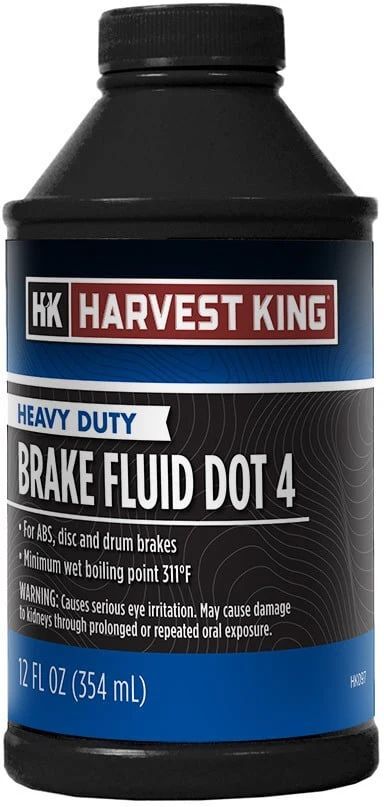 Harvest King Dot 4 Brake Fluid, 12 oz.