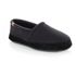 Acorn Men's Moc Slippers With Cloud Cushion Comfort in Black