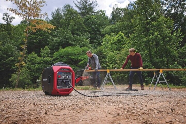 Honda EU3200i 3200-Watt Portable Gas Co-Minder Inverter Generator