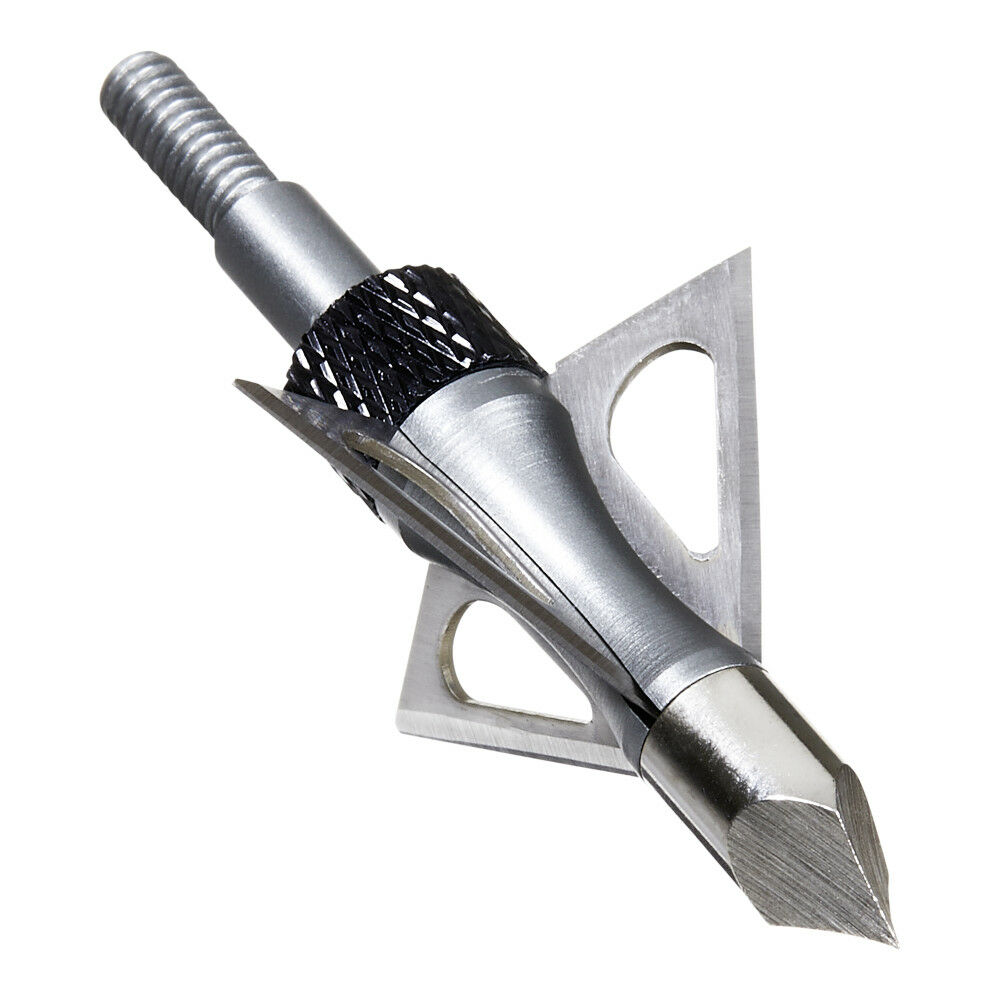 Allen Company Stryke Impact Fixed 100 Grain Blade Broadhead Arrow Head, 3-Pk