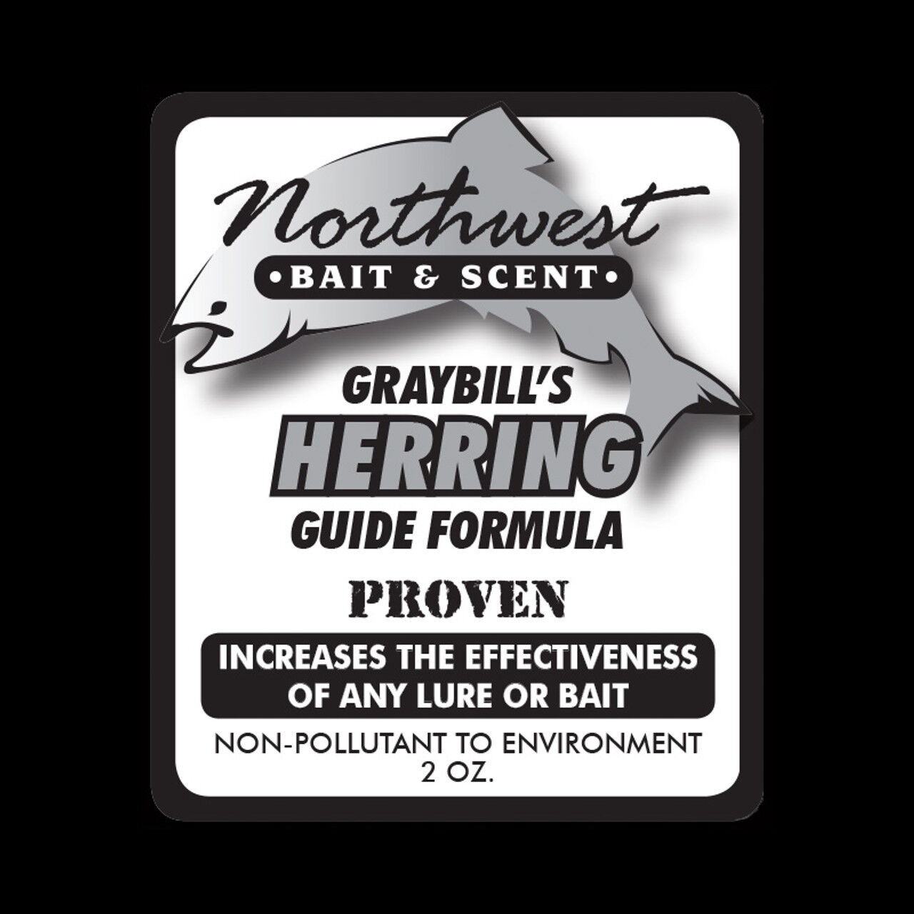 Northwest Bait & Scent Graybill's Herring Formula, 2-Oz