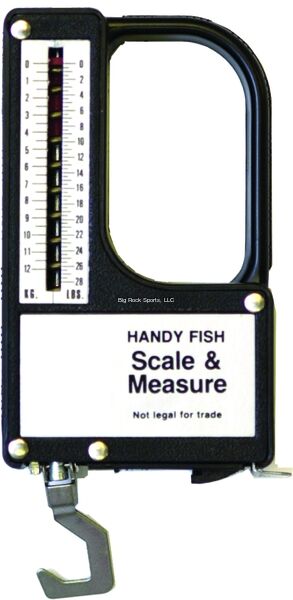 Fisherman's Tape Measure & Scale - Fly Fishing, Eagle Claw