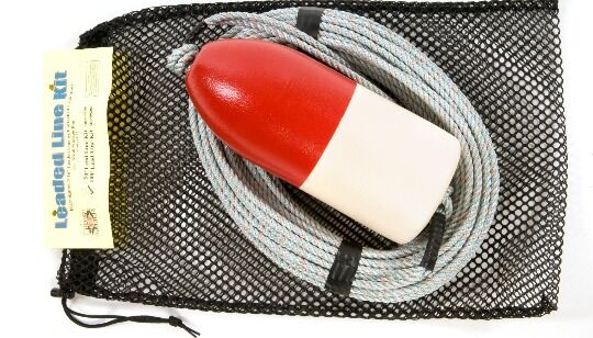 Willapa Marine Red/White Leaded Line Float Kits, 50-Ft