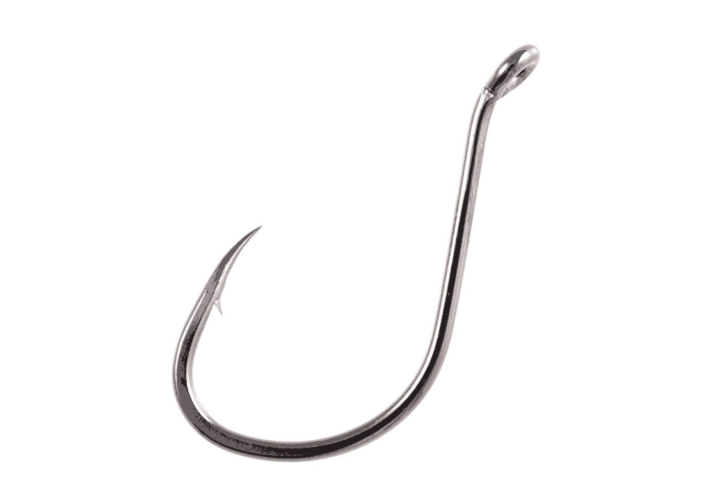 3.0 fishing hooks Mustad Classic Circle 1X Strong Offset There is a hole on the top of the hook Sea fishing hook sizes |