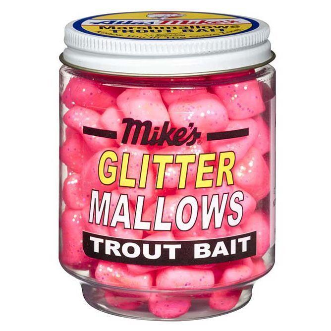 Mike’s Glitter Glo Mallows - Cerise/Shrimp