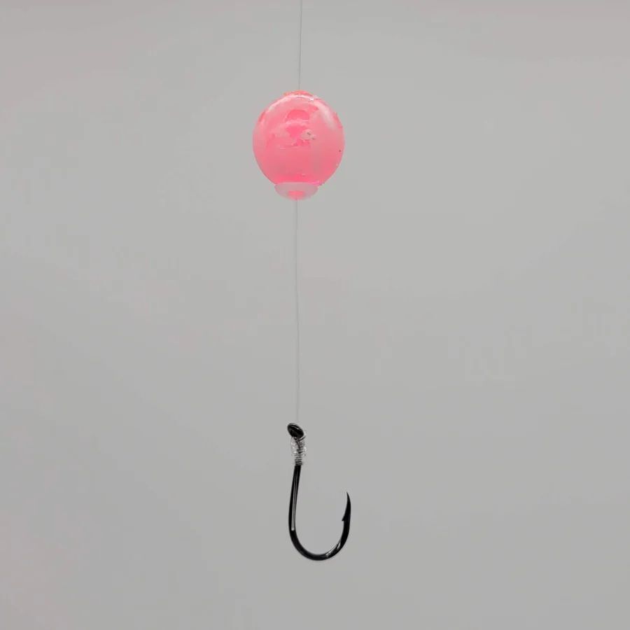 BnR Tackle Soft Bead Mottled Pink, 16mm, 10-Pk