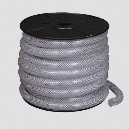 Apache Hose 3/8-In X 1/8-In Reel - Clear, Vinyl, Reinforced (Sold by the Foot)