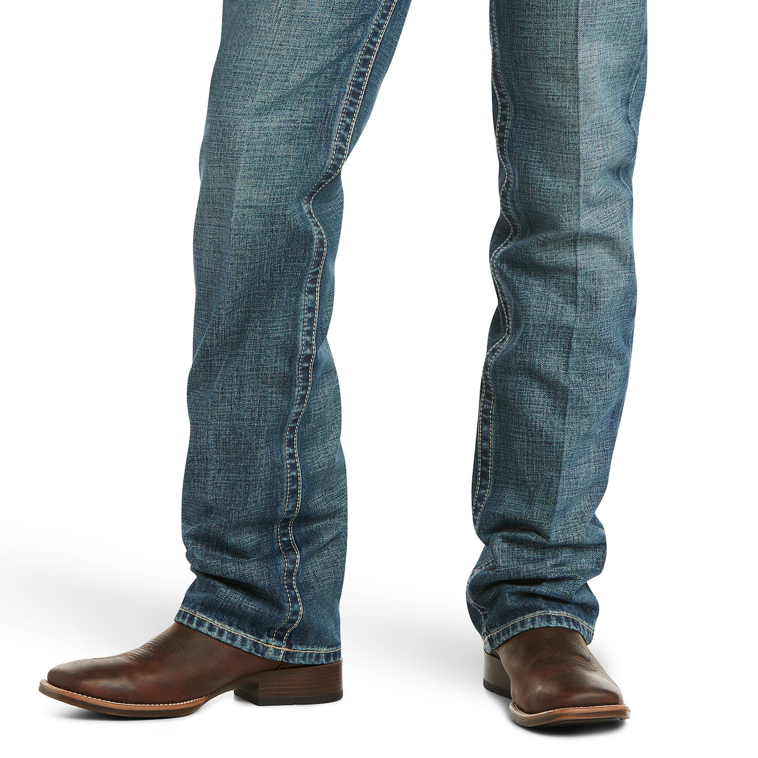 Ariat Men's M5 Slim Boundary Stackable Straight Leg Jean 