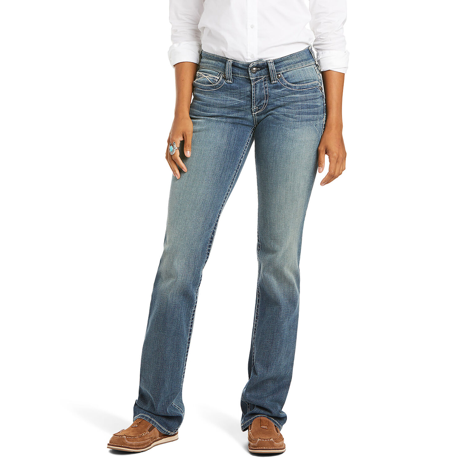 Ariat Women's R.E.A.L. Straight Leg Jean