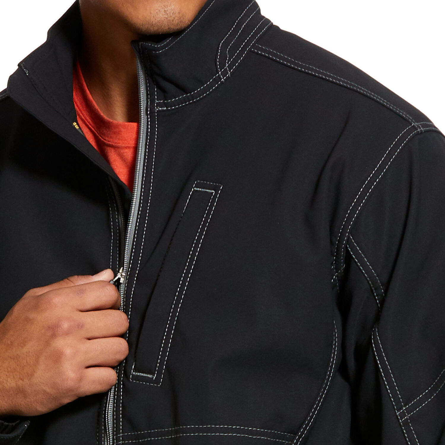 Ariat Men's Rebar Stretch Canvas Softshell Jacket