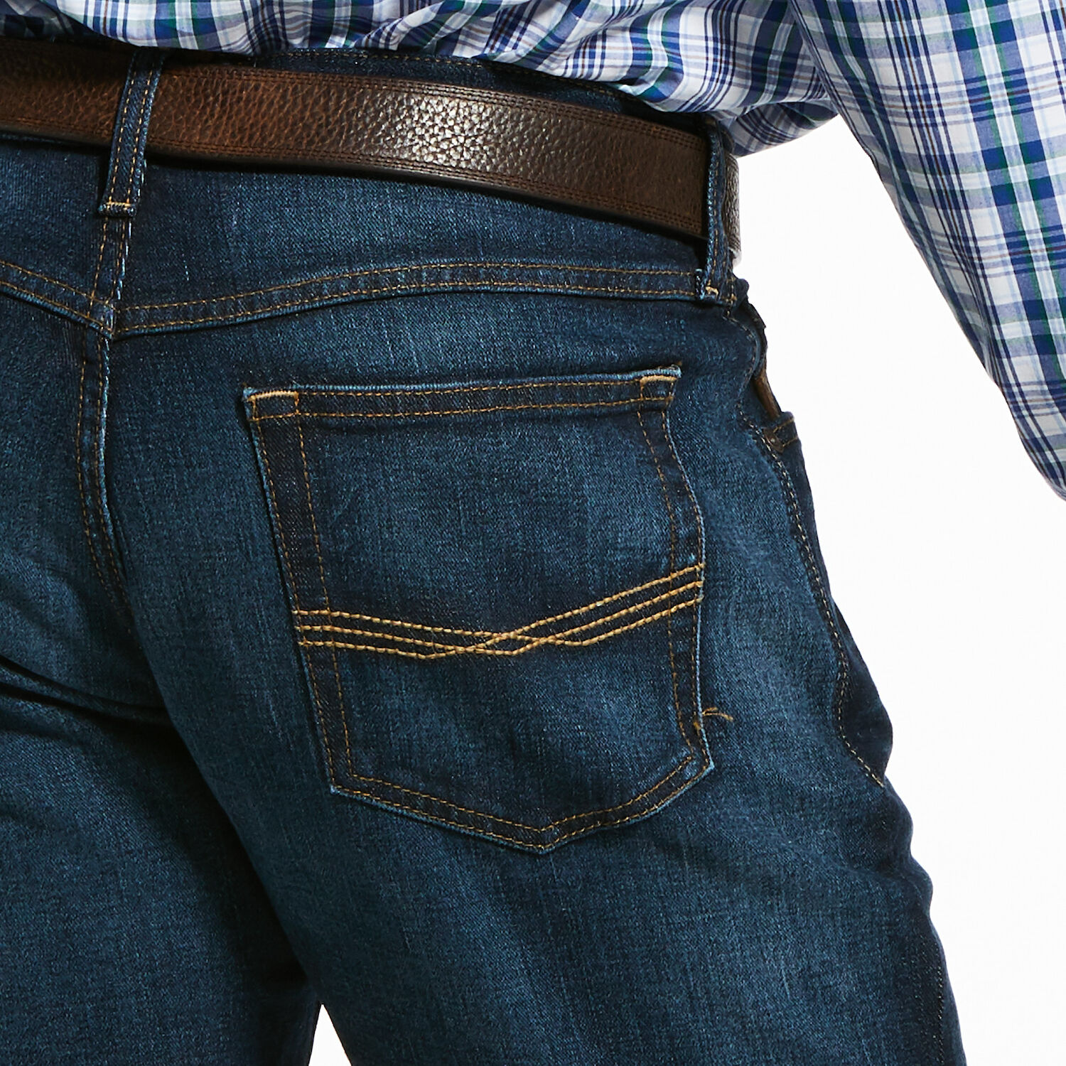 Ariat Men's M5 Slim Stretch Legacy Stackable Straight Leg Jean