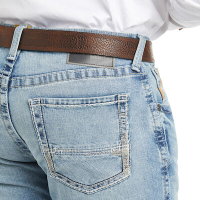 Ariat Men's M5 Slim Stirling Stretch Stackable Straight Leg Jean 