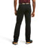Ariat Men's Rebar M4 Relaxed DuraStretch Made Tough Double Front Stackable Straight in Black