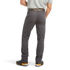 Ariat Men's Rebar M4 Relaxed DuraStretch Made Tough Double Front Stackable Straight in Rebar Grey