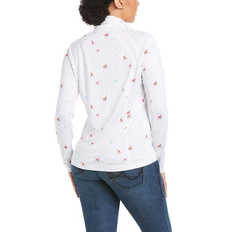 Ariat Women's Sunstopper 2.0 1/4 Zip Baselayer