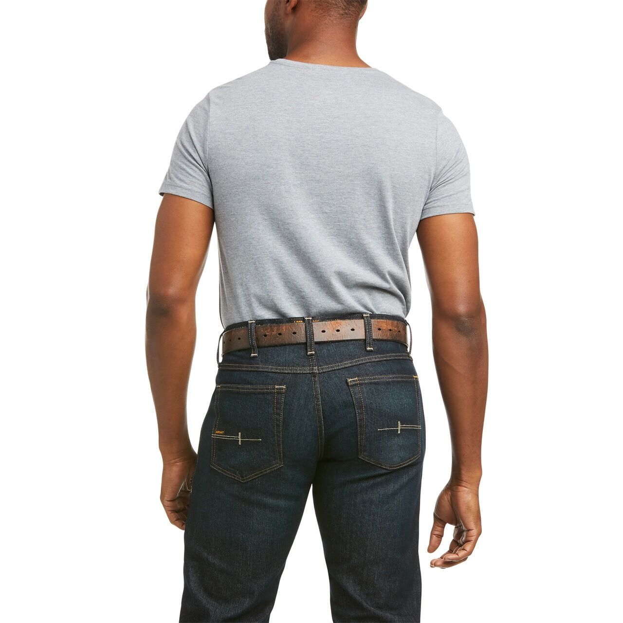 Ariat Men's Rebar M5 Straight Durastretch Basic Double Front Straight Leg