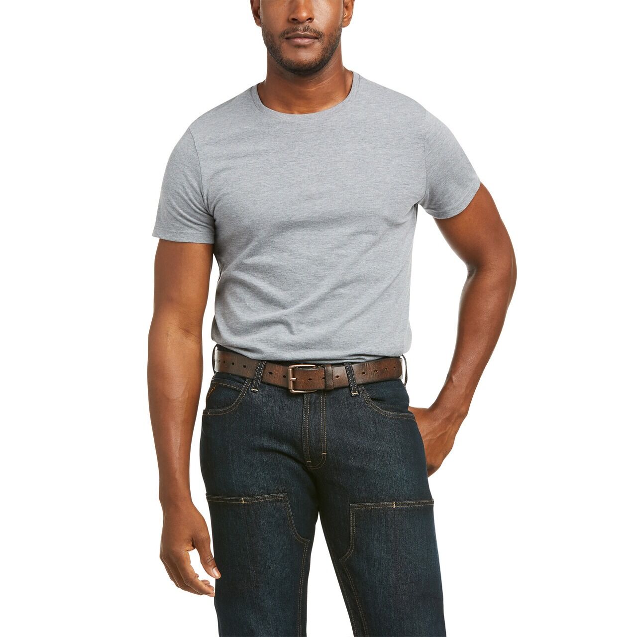 Ariat Men's Rebar M5 Straight Durastretch Basic Double Front Straight Leg