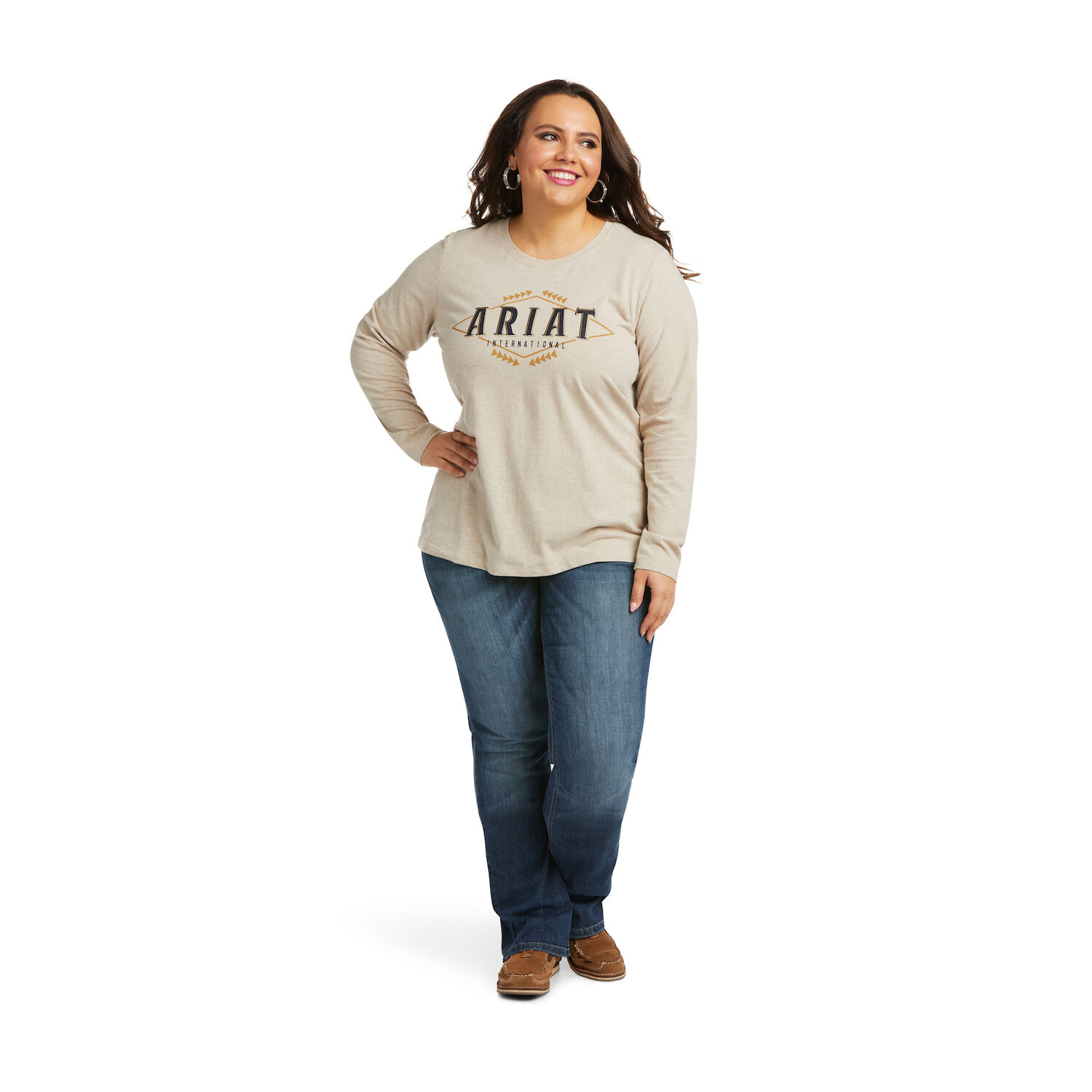 Ariat Women's R.E.A.L. Logo Flourish Tee