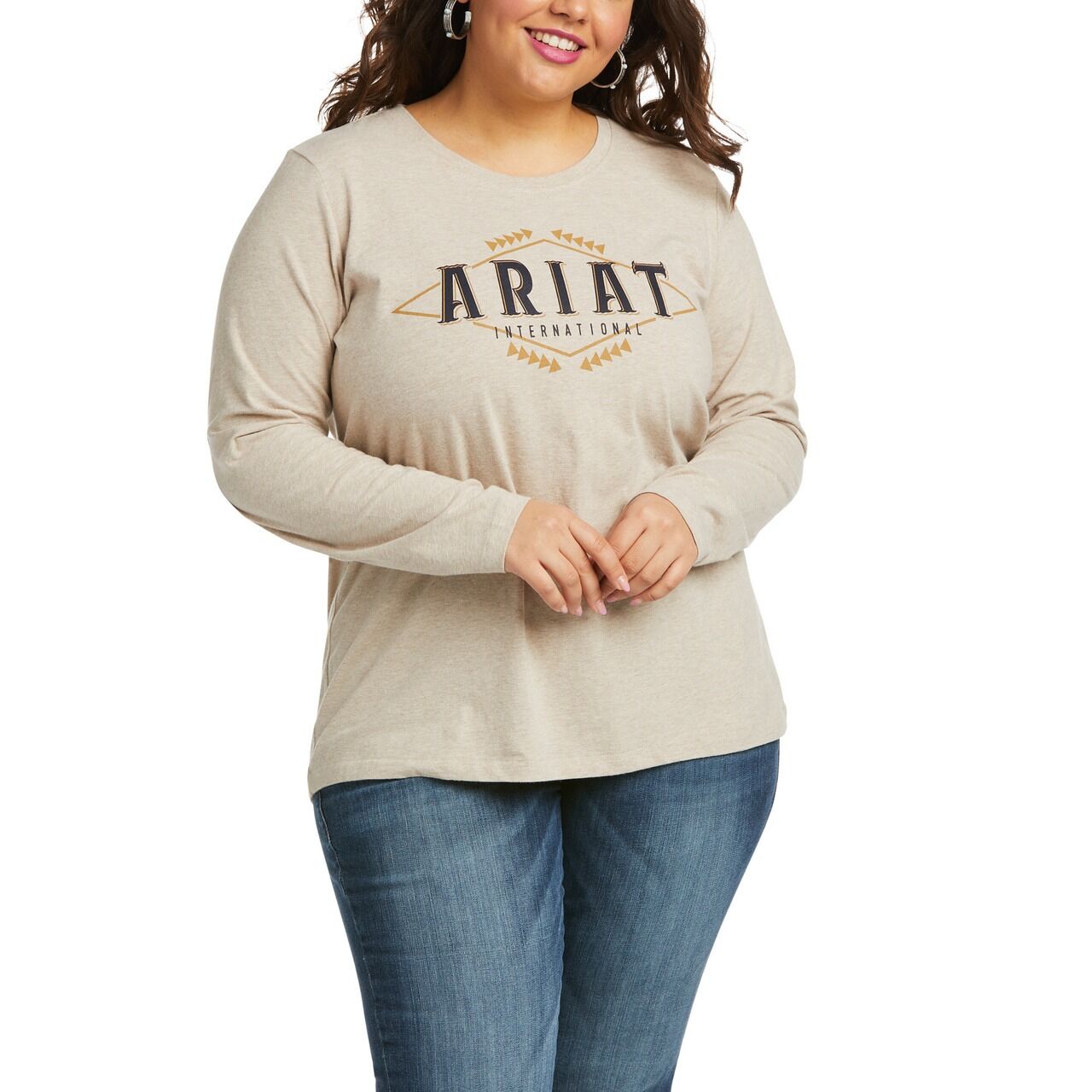 Ariat Women's R.E.A.L. Logo Flourish Tee