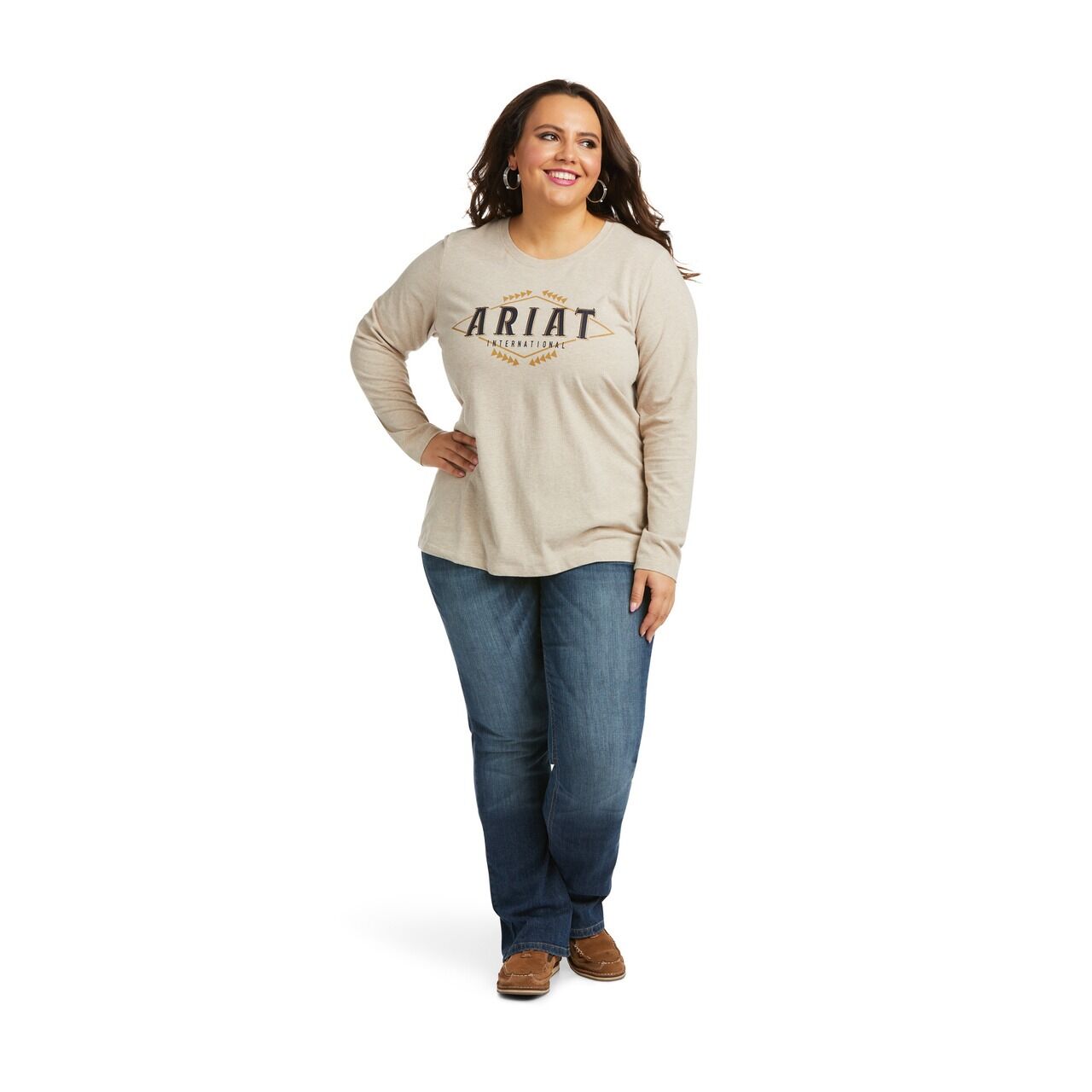 Ariat Women's R.E.A.L. Logo Flourish Tee
