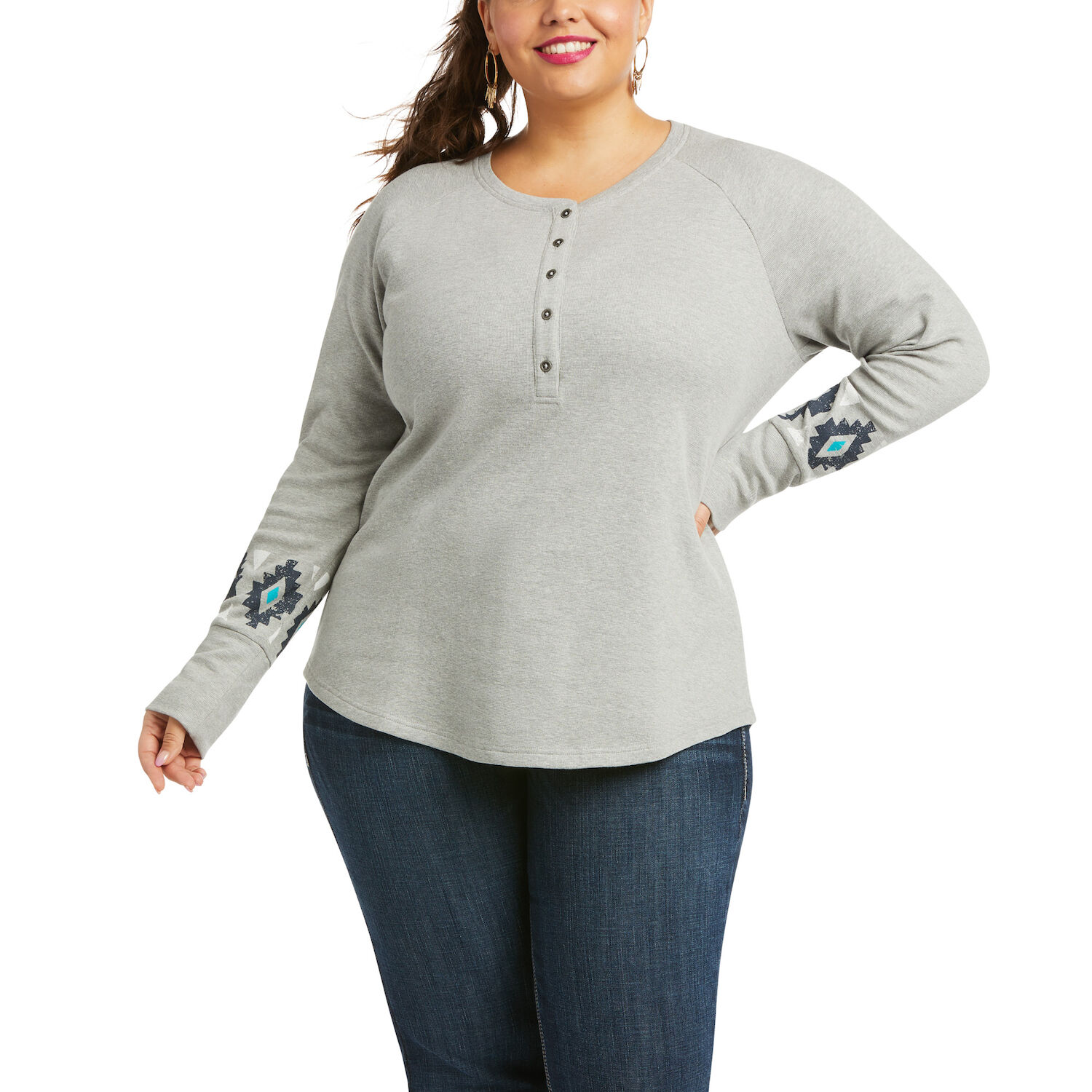 Ariat Women's R.E.A.L. Basic Henley Top